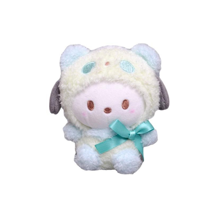 12cm Sanrio Cartoon Plush Toy Kawali Kuromi Hello Kitty My Melody Cinnamoroll Soft Stuffed Doll Pendant Toys Girl Kids Xmas Gift - Brand My Case