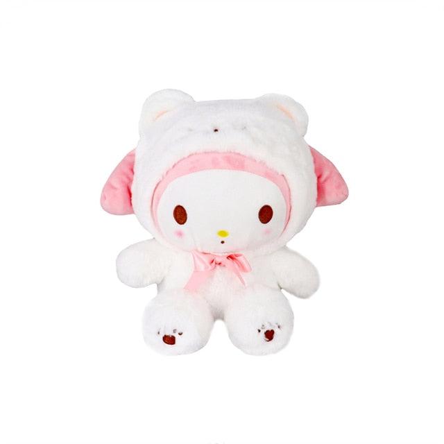 12cm Sanrio Cartoon Plush Toy Kawali Kuromi Hello Kitty My Melody Cinnamoroll Soft Stuffed Doll Pendant Toys Girl Kids Xmas Gift - Brand My Case