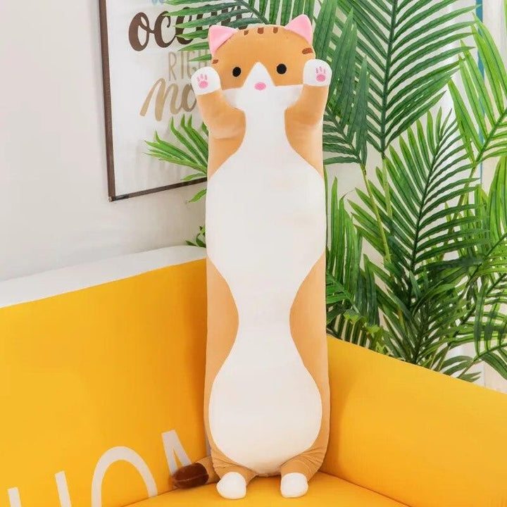 130CM Cute Soft Long Cat&Dog Boyfriend Pillow Plush Toys Stuffed Pause Office Nap Sleep Pillow Cushion Gift Doll for Kids Girls - Brand My Case