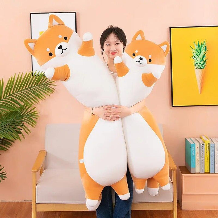 130CM Cute Soft Long Cat&Dog Boyfriend Pillow Plush Toys Stuffed Pause Office Nap Sleep Pillow Cushion Gift Doll for Kids Girls - Brand My Case