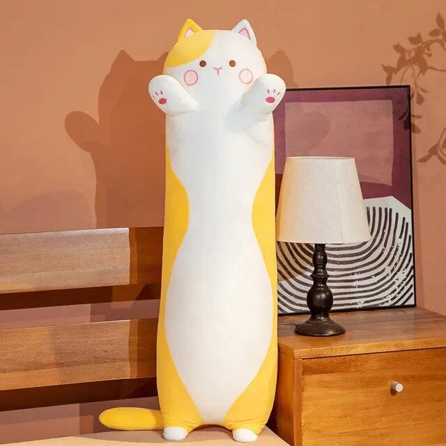 130CM Cute Soft Long Cat&Dog Boyfriend Pillow Plush Toys Stuffed Pause Office Nap Sleep Pillow Cushion Gift Doll for Kids Girls - Brand My Case