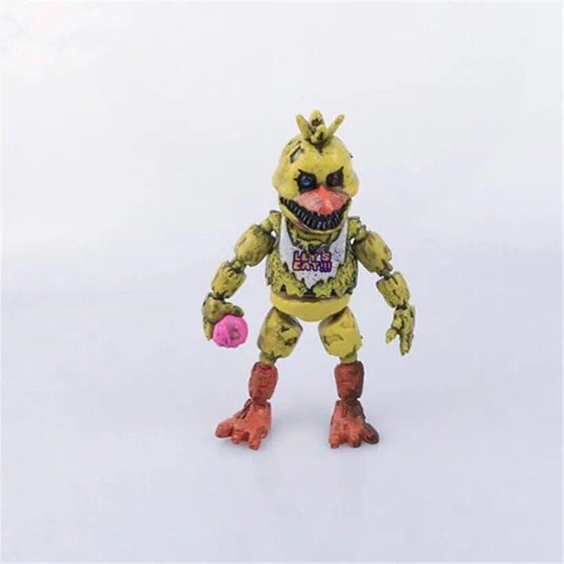 13.5-15 CM Five Night At Freddy Anime Figure Fnaf Bonnie Bear Foxy Pvc Model Action Figure Freddy Toys Children Birthday Gifts - Brand My Case