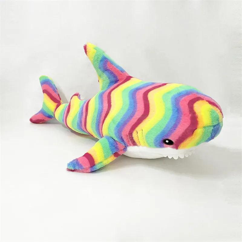 140cm Giant Cute Shark Plush Toy Soft Stuffed Speelgoed Animal Reading Pillow for Birthday Gifts Cushion Doll Gift For Children - Brand My Case