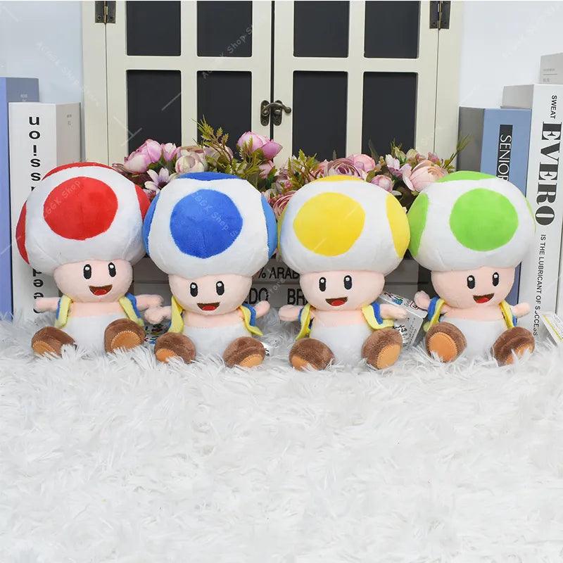 15 Styles Super Bros Plush Toy Cute Cartoon Princess Mushroom Bomb Koopa Troopa Soft Stuffed Doll Decoration Kids Gifts Peluches - Brand My Case