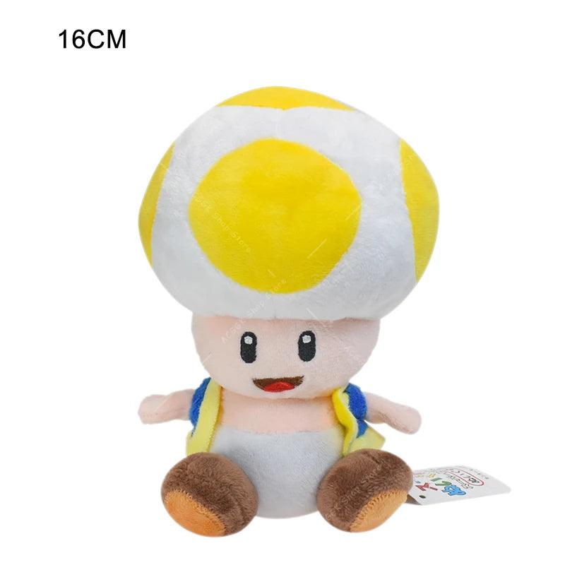 15 Styles Super Bros Plush Toy Cute Cartoon Princess Mushroom Bomb Koopa Troopa Soft Stuffed Doll Decoration Kids Gifts Peluches - Brand My Case