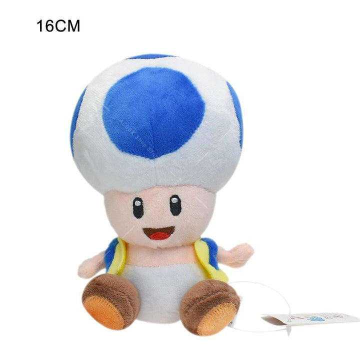 15 Styles Super Bros Plush Toy Cute Cartoon Princess Mushroom Bomb Koopa Troopa Soft Stuffed Doll Decoration Kids Gifts Peluches - Brand My Case