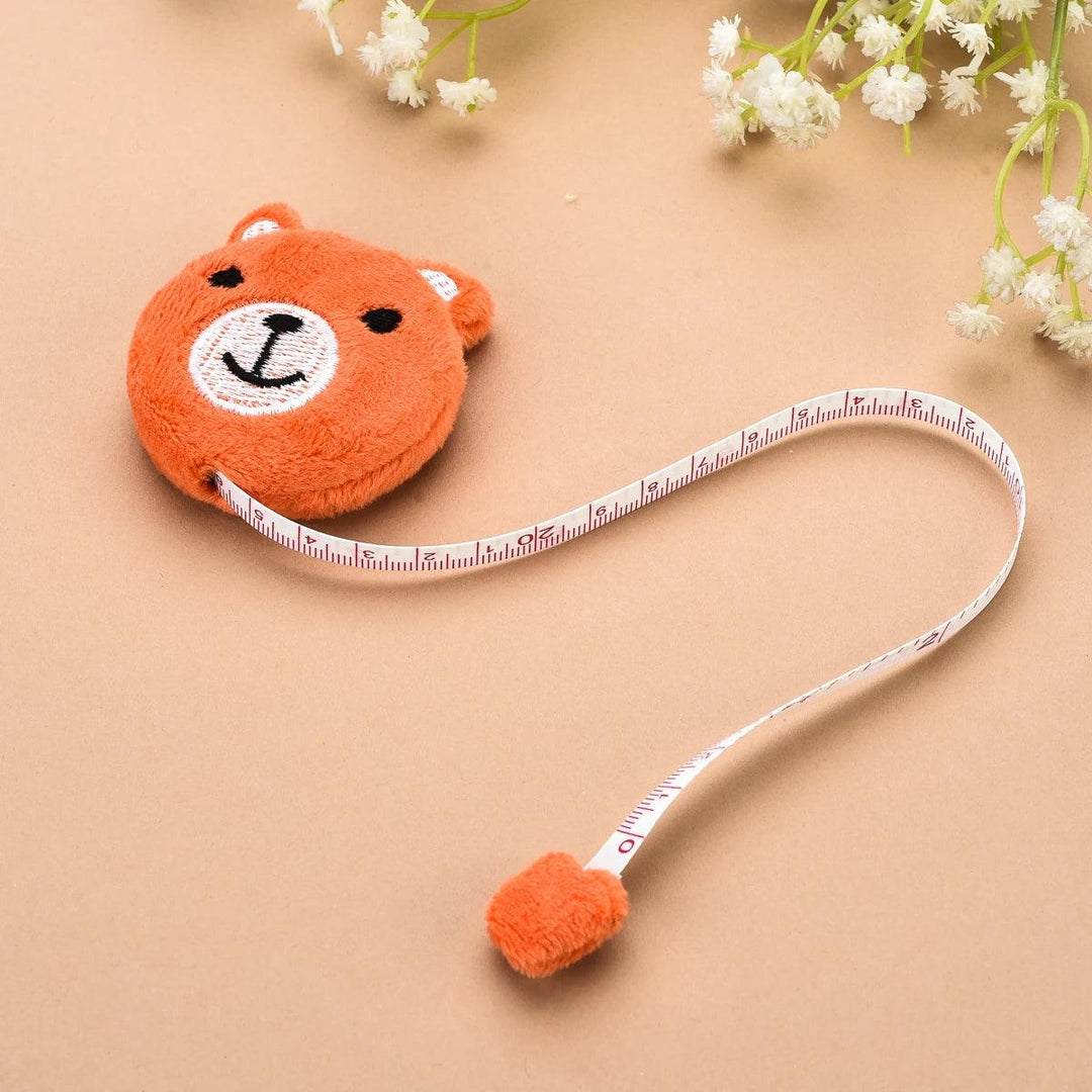 150cm Novelty Funny & Cute Cartoon Retractable Tape Measure Plush Ruler Sewing Tool - Brand My Case