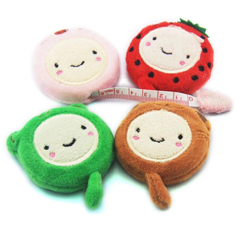 150cm Novelty Funny & Cute Cartoon Retractable Tape Measure Plush Ruler Sewing Tool - Brand My Case