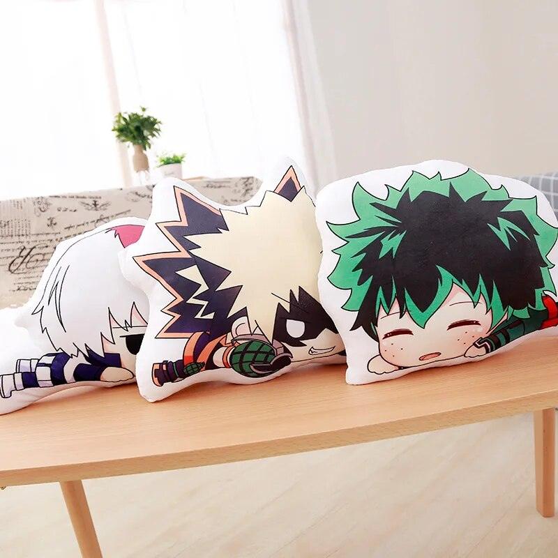 15/35cm Lovely Anime Plush Toy Bakugou Katsuki Todoroki Shoto Midoriya Izuku Bolster Boku My Hero Academic Pillow Birthday Gift - Brand My Case