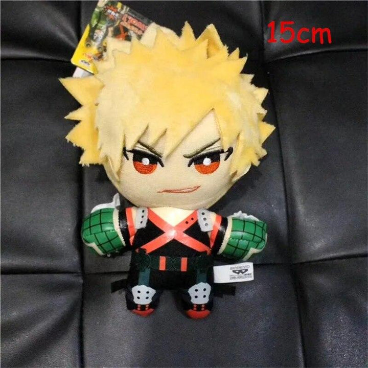 15/35cm Lovely Anime Plush Toy Bakugou Katsuki Todoroki Shoto Midoriya Izuku Bolster Boku My Hero Academic Pillow Birthday Gift - Brand My Case