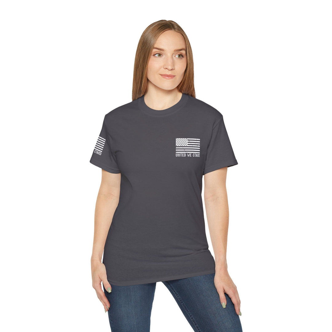 Women Cotton Trump T-Shirt with Bold Slogan