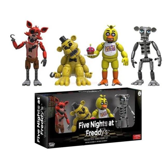 15cm Bear Midnight Harem Five Nights Joint Movable Detachable Game Action Figure At Five Nights Security Breach Model Kids Toy - Brand My Case