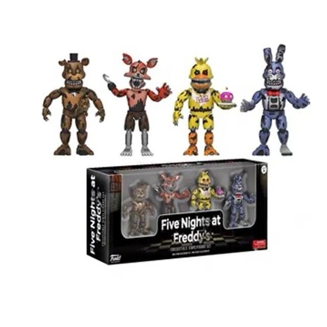 15cm Bear Midnight Harem Five Nights Joint Movable Detachable Game Action Figure At Five Nights Security Breach Model Kids Toy - Brand My Case