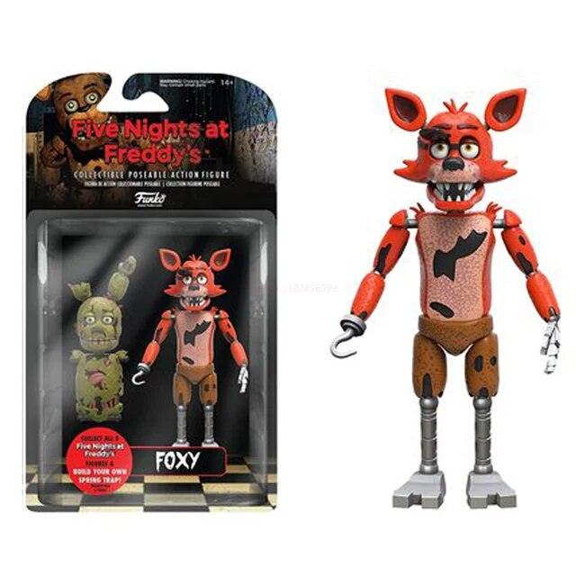 15cm Bear Midnight Harem Five Nights Joint Movable Detachable Game Action Figure At Five Nights Security Breach Model Kids Toy - Brand My Case