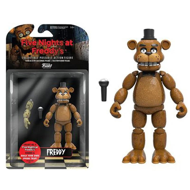 15cm FNAF Figures Freddy Bonnie Foxy Chica Fazbear Bear Action Figure PVC Collection Nightmare Fredbear Balloon Boy Dolls Model - Brand My Case