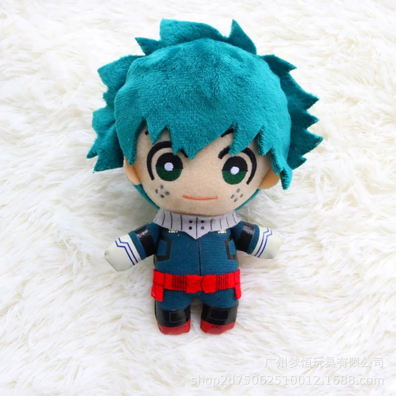 15CM My Hero Academia Anime Izuku Midoriya Katsuki Bakugou Shouto Todoroki Plush Pendant Toy Soft Plush Doll Gift