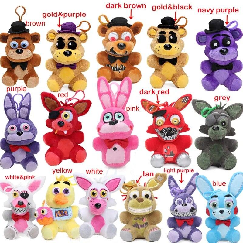 15cm Nightmare Freddy Fazbear Plush Keychain Toys Soft Stuffed Animal Dolls juguetes de peluche bebe - Brand My Case