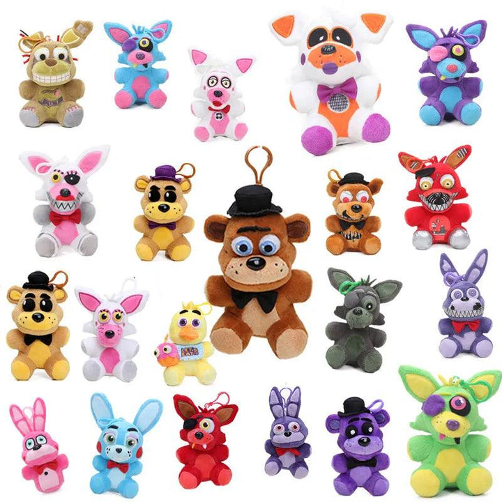 15cm Nightmare Freddy Fazbear Plush Keychain Toys Soft Stuffed Animal Dolls juguetes de peluche bebe - Brand My Case