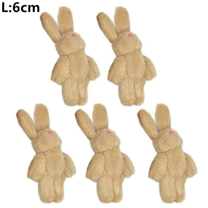 15Pcs/10/5Pcs Kawaii Small Bears Plush Soft Toys Pearl Velvet Dolls Gifts Mini Teddy Bear for Key Ring Girl Gift Women Favorite - Brand My Case