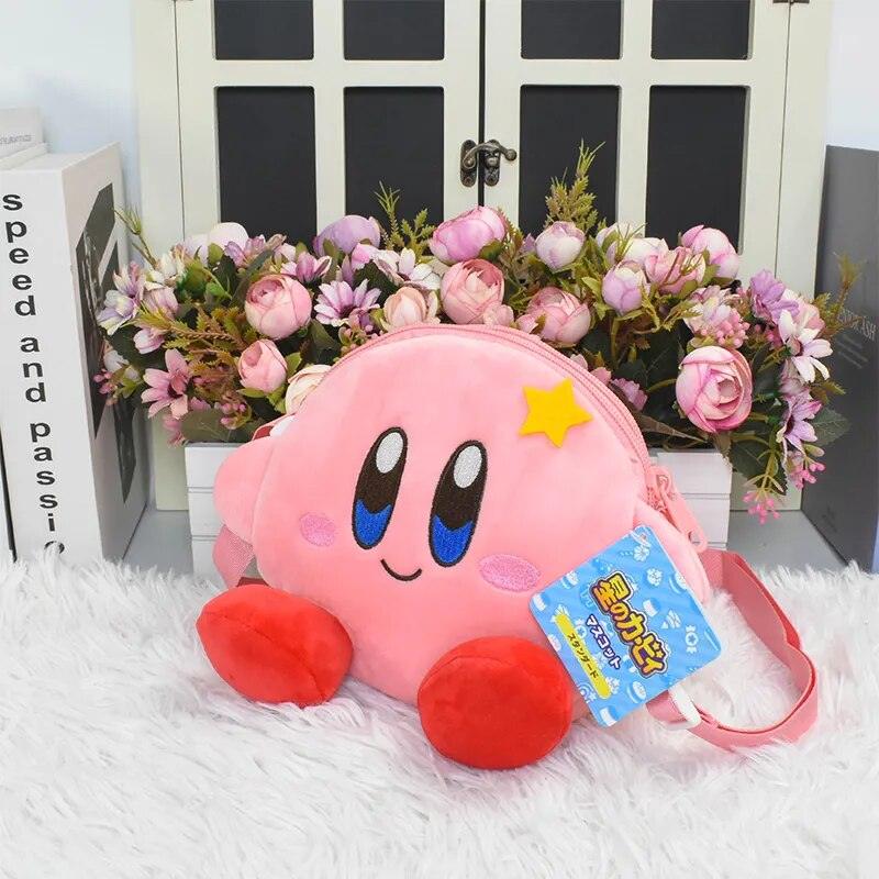 16CM Anime Kawaii Star Kirby Plush Toy Coin Purse Soft Doll Storage Messenger Kirby Shoulder Bag For Children Girls Gifts - Brand My Case