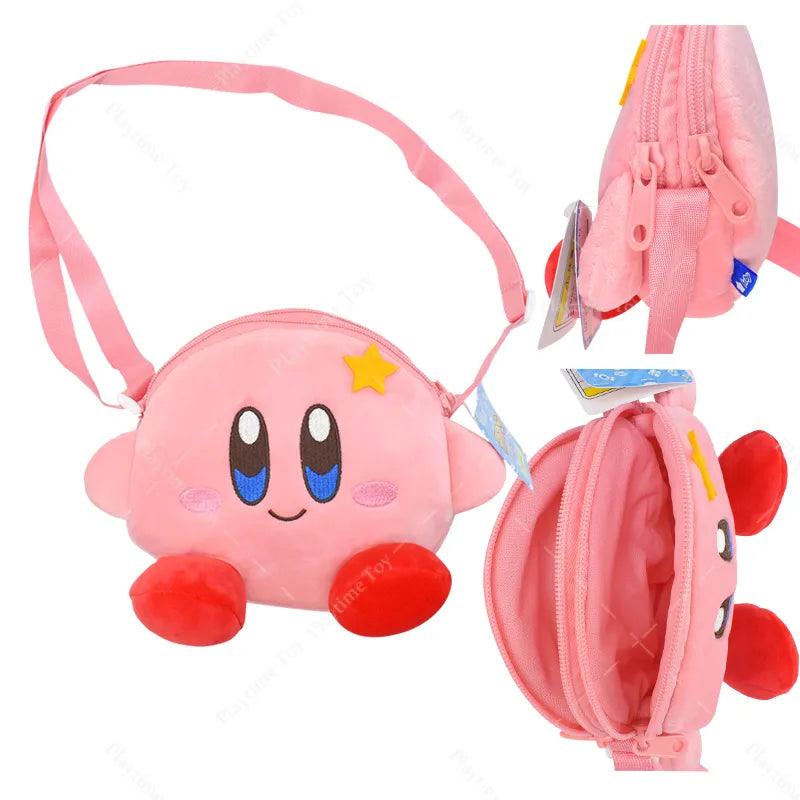 16CM Anime Kawaii Star Kirby Plush Toy Coin Purse Soft Doll Storage Messenger Kirby Shoulder Bag For Children Girls Gifts - Brand My Case