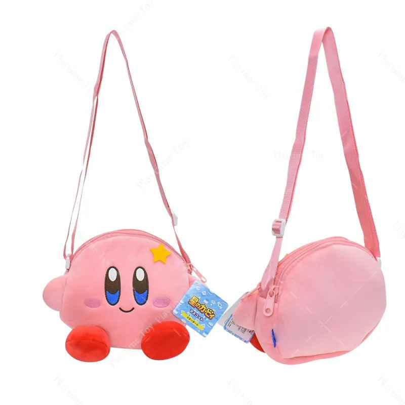 16CM Anime Kawaii Star Kirby Plush Toy Coin Purse Soft Doll Storage Messenger Kirby Shoulder Bag For Children Girls Gifts - Brand My Case