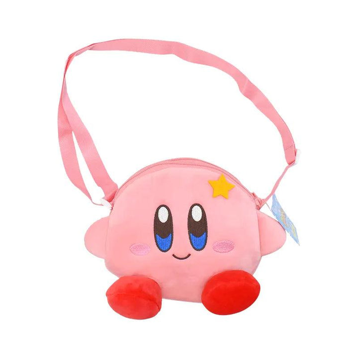 16CM Anime Kawaii Star Kirby Plush Toy Coin Purse Soft Doll Storage Messenger Kirby Shoulder Bag For Children Girls Gifts - Brand My Case