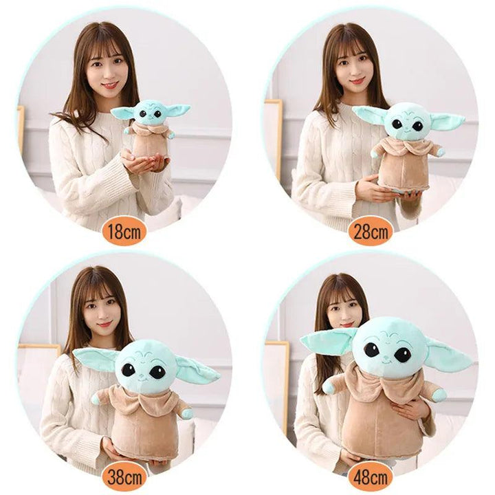 18-48cm Disney Yoda Baby Plush Toy Master Aliens Stuffed Anime Cartoon Baby Dolls Fill Toy Kawaii Gift Decorations Key Chain - Brand My Case