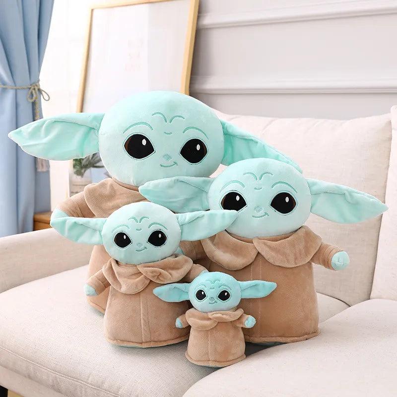 18-48cm Disney Yoda Baby Plush Toy Master Aliens Stuffed Anime Cartoon Baby Dolls Fill Toy Kawaii Gift Decorations Key Chain - Brand My Case