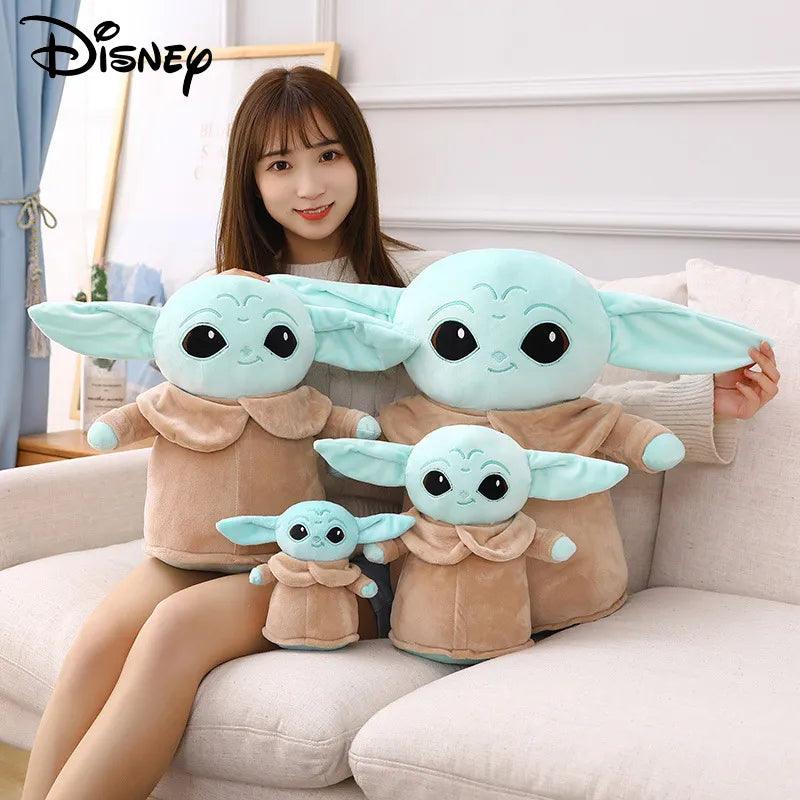 18-48cm Disney Yoda Baby Plush Toy Master Aliens Stuffed Anime Cartoon Baby Dolls Fill Toy Kawaii Gift Decorations Key Chain - Brand My Case