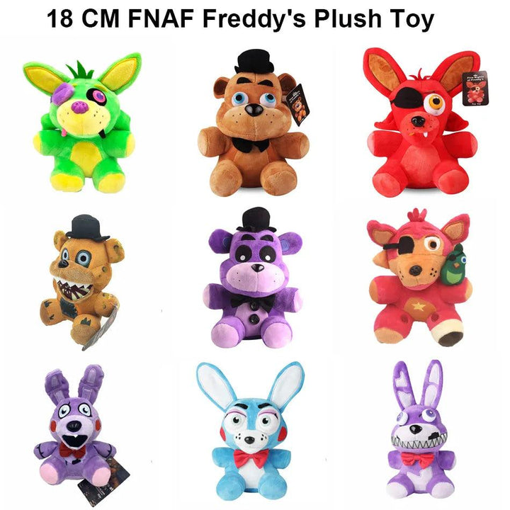 18 CM FNAF Freddy's Plush Toy Stuffed & Plush Animals Bear Rabbit Game Fnaf Birthday Christmas Toys For Kids - Brand My Case