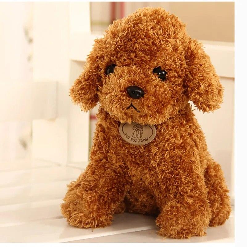 18/25 cm Simulation Dog Poodle Plush Toys Cute Animal Suffed Doll for Christmas Gift - Brand My Case