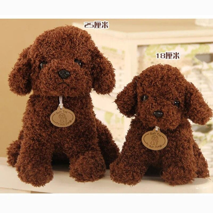 18/25 cm Simulation Dog Poodle Plush Toys Cute Animal Suffed Doll for Christmas Gift - Brand My Case