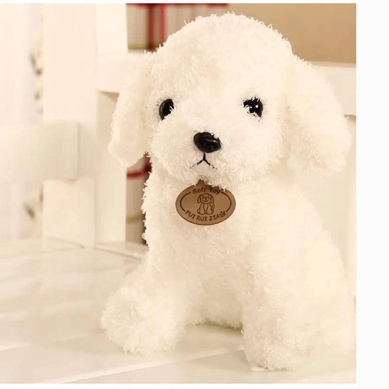 18/25 cm Simulation Dog Poodle Plush Toys Cute Animal Suffed Doll for Christmas Gift - Brand My Case