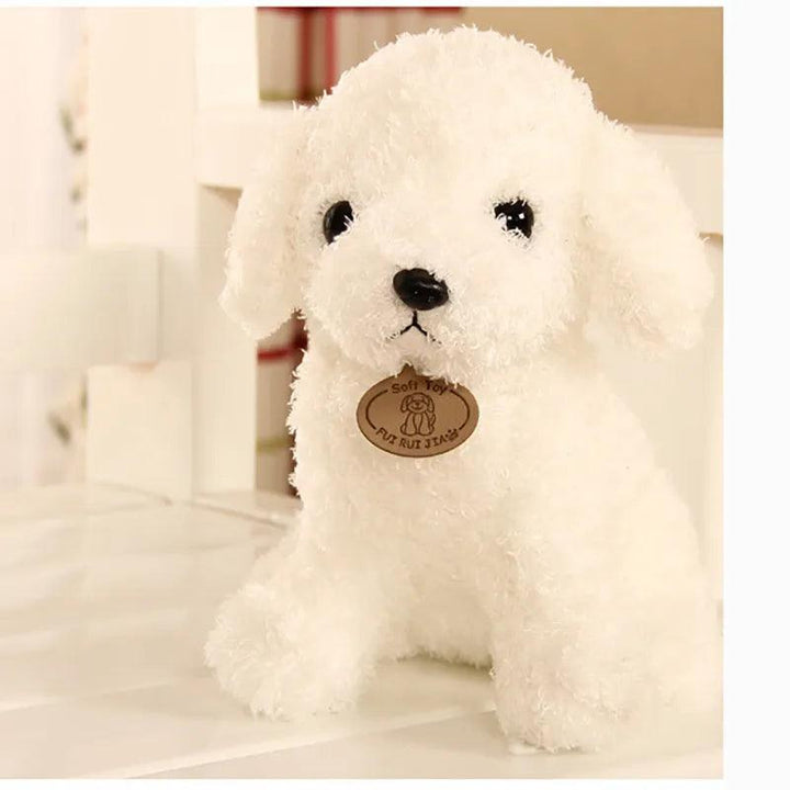 18/25 cm Simulation Dog Poodle Plush Toys Cute Animal Suffed Doll for Christmas Gift - Brand My Case