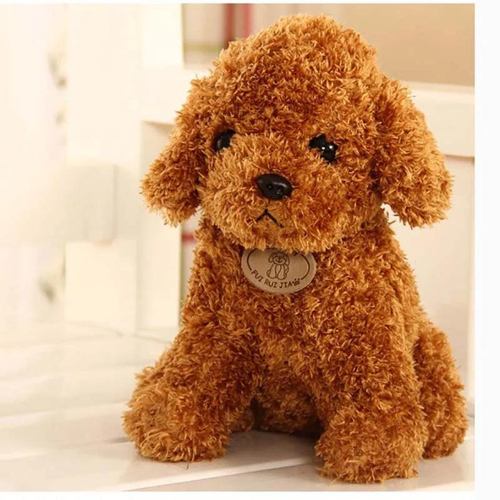 18/25 cm Simulation Dog Poodle Plush Toys Cute Animal Suffed Doll for Christmas Gift - Brand My Case