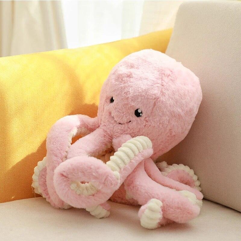 18cm Creative Cute Plush Octopus Toys Whale Dolls Stuffed Toys Plush Small Pendant Sea Animal Toys Children Baby Gifts - Brand My Case