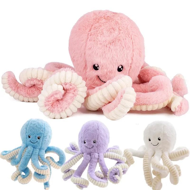 18cm Creative Cute Plush Octopus Toys Whale Dolls Stuffed Toys Plush Small Pendant Sea Animal Toys Children Baby Gifts - Brand My Case