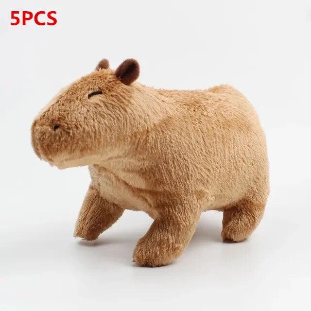 18cm Fluffy Capybara Plush Doll Kawaii Capybara Stuffed Toy Simulation Stuffed Animals Kids Juguetes Birthday Gift Home Decor - Brand My Case