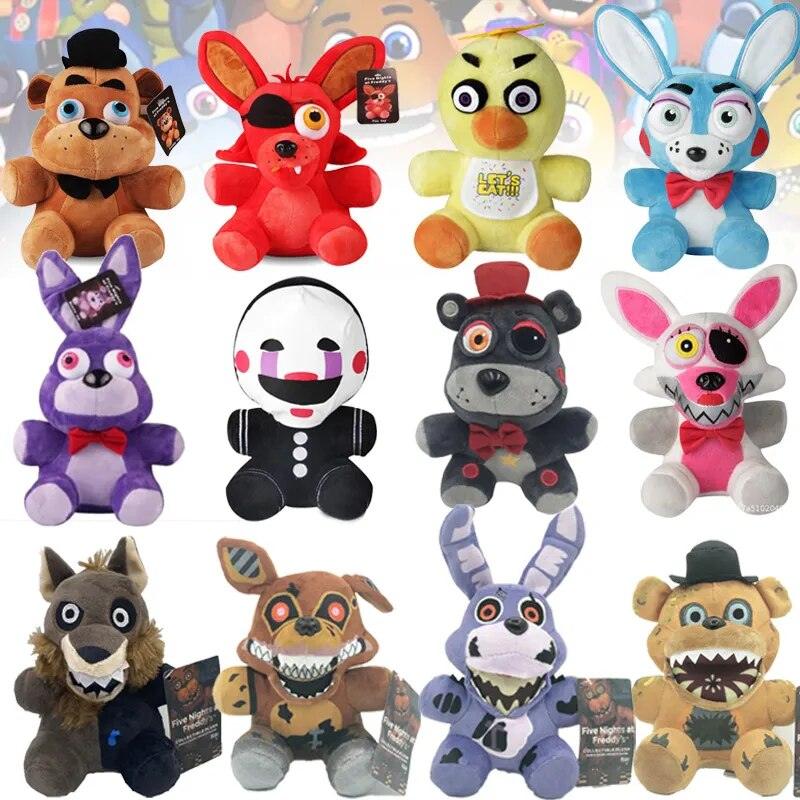 18cm FNAF Plush Toys Game Doll Five Night At Freddy Fnaf Peluches Bonnie Bear Foxy Cartoon Stuffed Animal Doll for Children Gift - Brand My Case