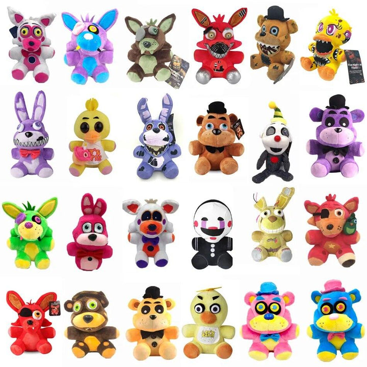 18cm FNAF Purple Plush Nightmare Bonnie Plush Toys Five Nights at Fredy Bonnie Peluche Toys Soft Stuffed Animal Dolls Kids Gifts - Brand My Case