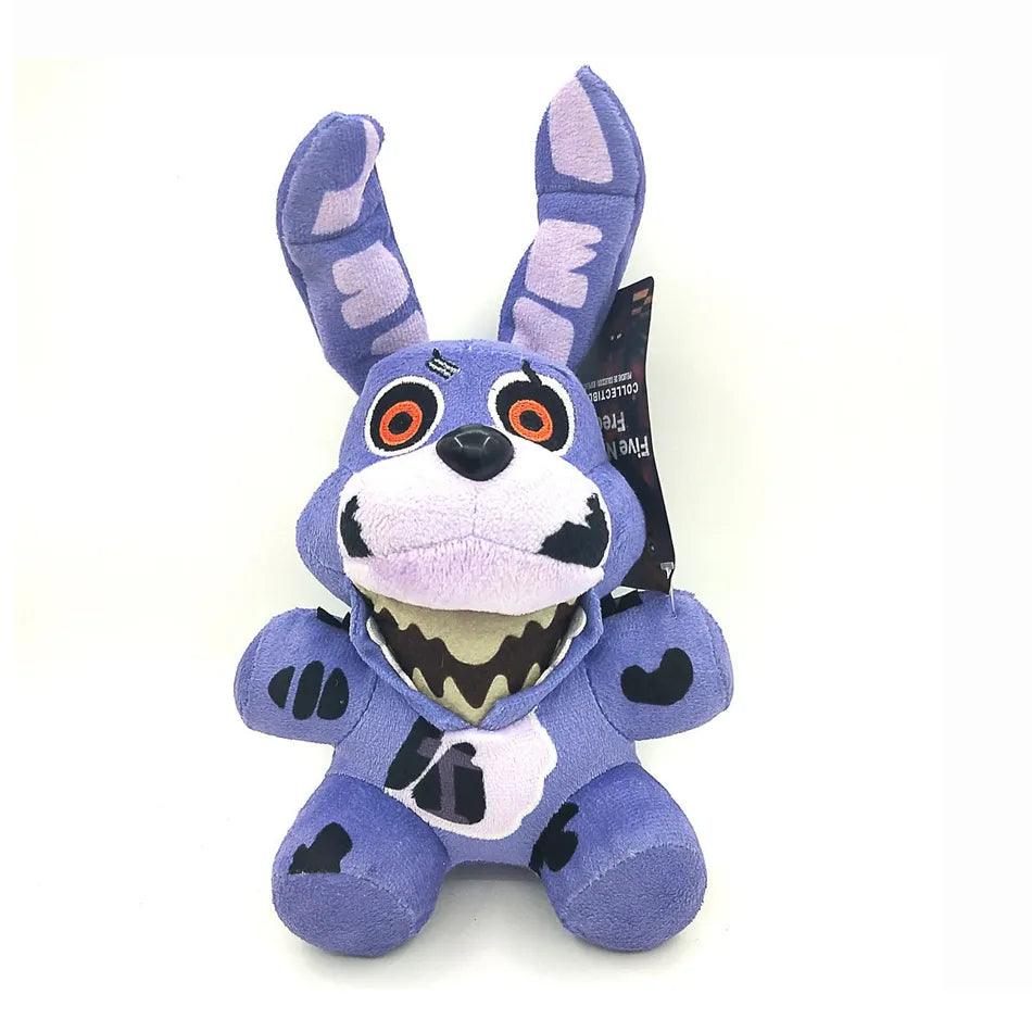 18cm FNAF Purple Plush Nightmare Bonnie Plush Toys Five Nights at Fredy Bonnie Peluche Toys Soft Stuffed Animal Dolls Kids Gifts - Brand My Case