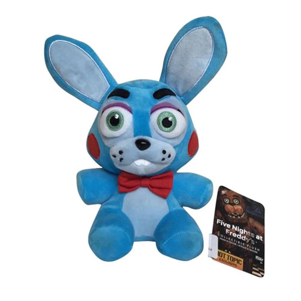 18cm FNAF Stuffed Plush Toys Freddy Fazbear Bear Foxy Rabbit Bonnie Chica Peluche Juguetes 5 Nights At Freddy Plushie Toys Gifts - Brand My Case