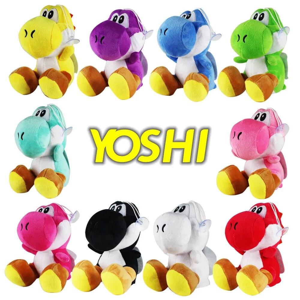 18cm Yoshi Plush Toy Doll Kawaii Cute Anime Game Yoshi Dragon Plushie Ornaments Soft Stuffed Animals Toys Children Kids Gifts - Brand My Case