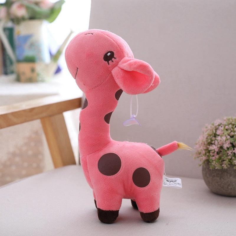 18cm/25cm Cute Giraffe Plush Toy Pendant Soft Deer Stuffed Cartoon Animals Doll Baby Kids Toys Christmas Birthday Colorful Gifts - Brand My Case