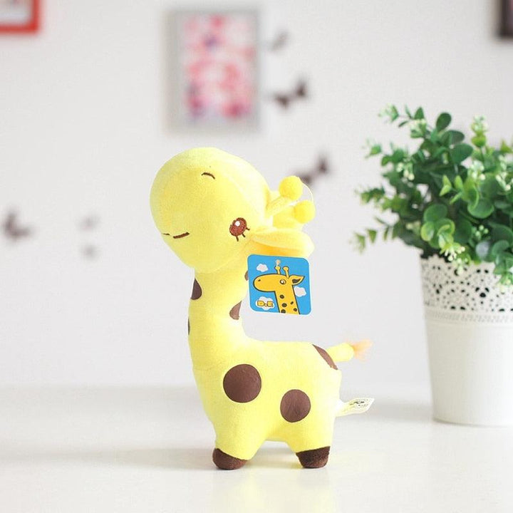 18cm/25cm Cute Giraffe Plush Toy Pendant Soft Deer Stuffed Cartoon Animals Doll Baby Kids Toys Christmas Birthday Colorful Gifts - Brand My Case