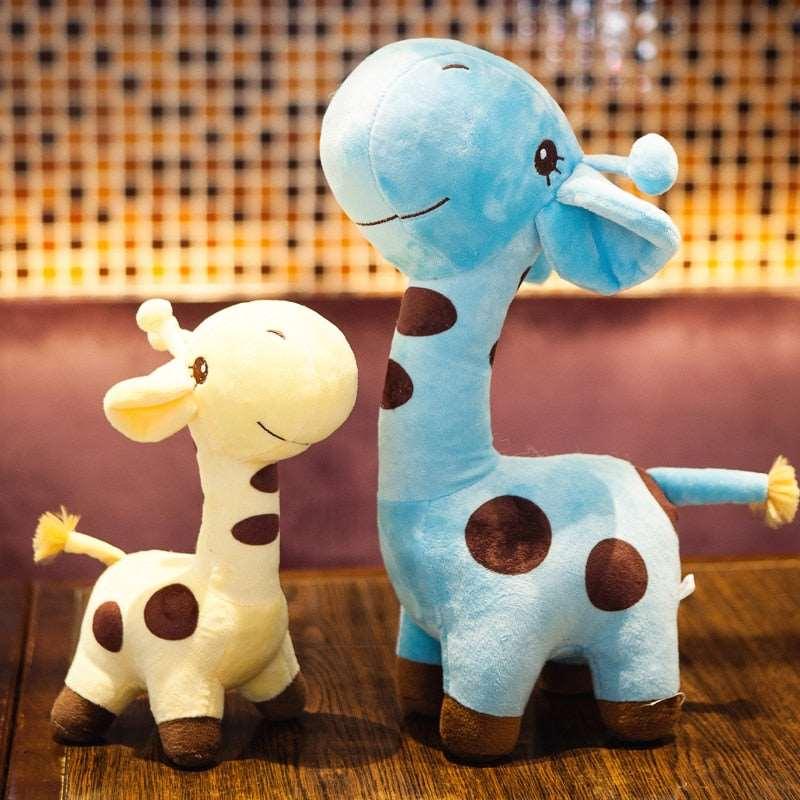 18cm/25cm Cute Giraffe Plush Toy Pendant Soft Deer Stuffed Cartoon Animals Doll Baby Kids Toys Christmas Birthday Colorful Gifts - Brand My Case