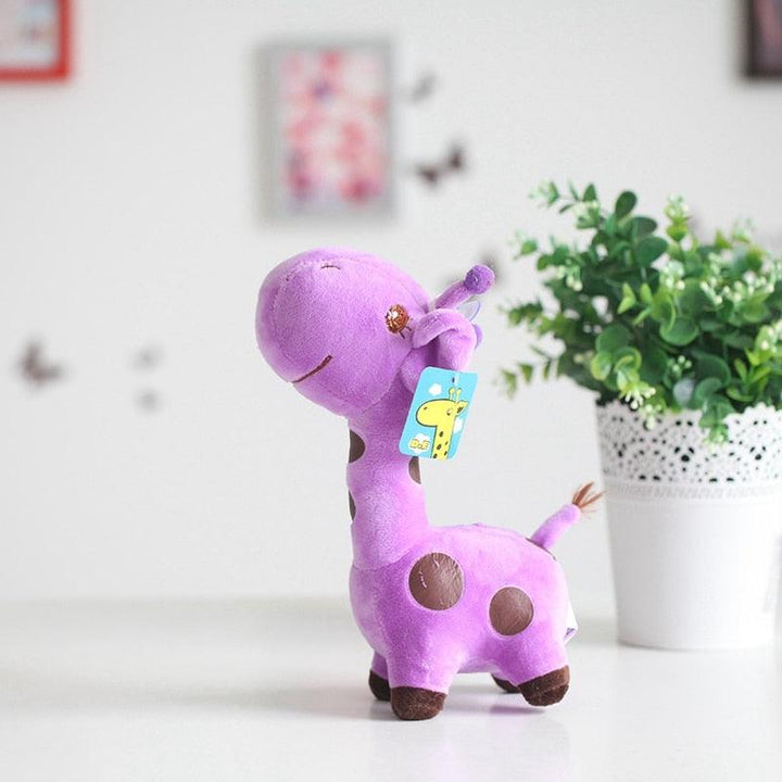 18cm/25cm Cute Giraffe Plush Toy Pendant Soft Deer Stuffed Cartoon Animals Doll Baby Kids Toys Christmas Birthday Colorful Gifts - Brand My Case