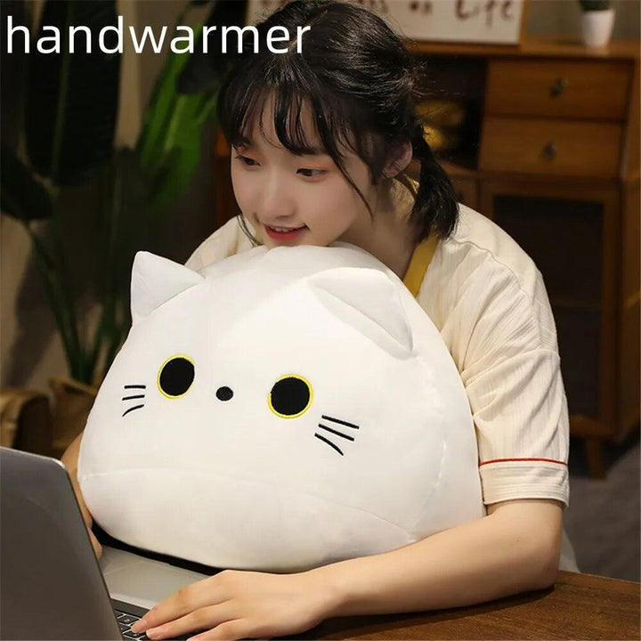 18cm/40cm/55cm Black Cat Shaped Soft Plush Pillows Doll Lovely Cartoon Animal Stuffed Toys Girls Birthday Gifts Ornaments - Brand My Case