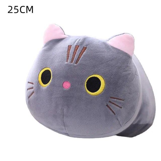 18cm/40cm/55cm Black Cat Shaped Soft Plush Pillows Doll Lovely Cartoon Animal Stuffed Toys Girls Birthday Gifts Ornaments - Brand My Case